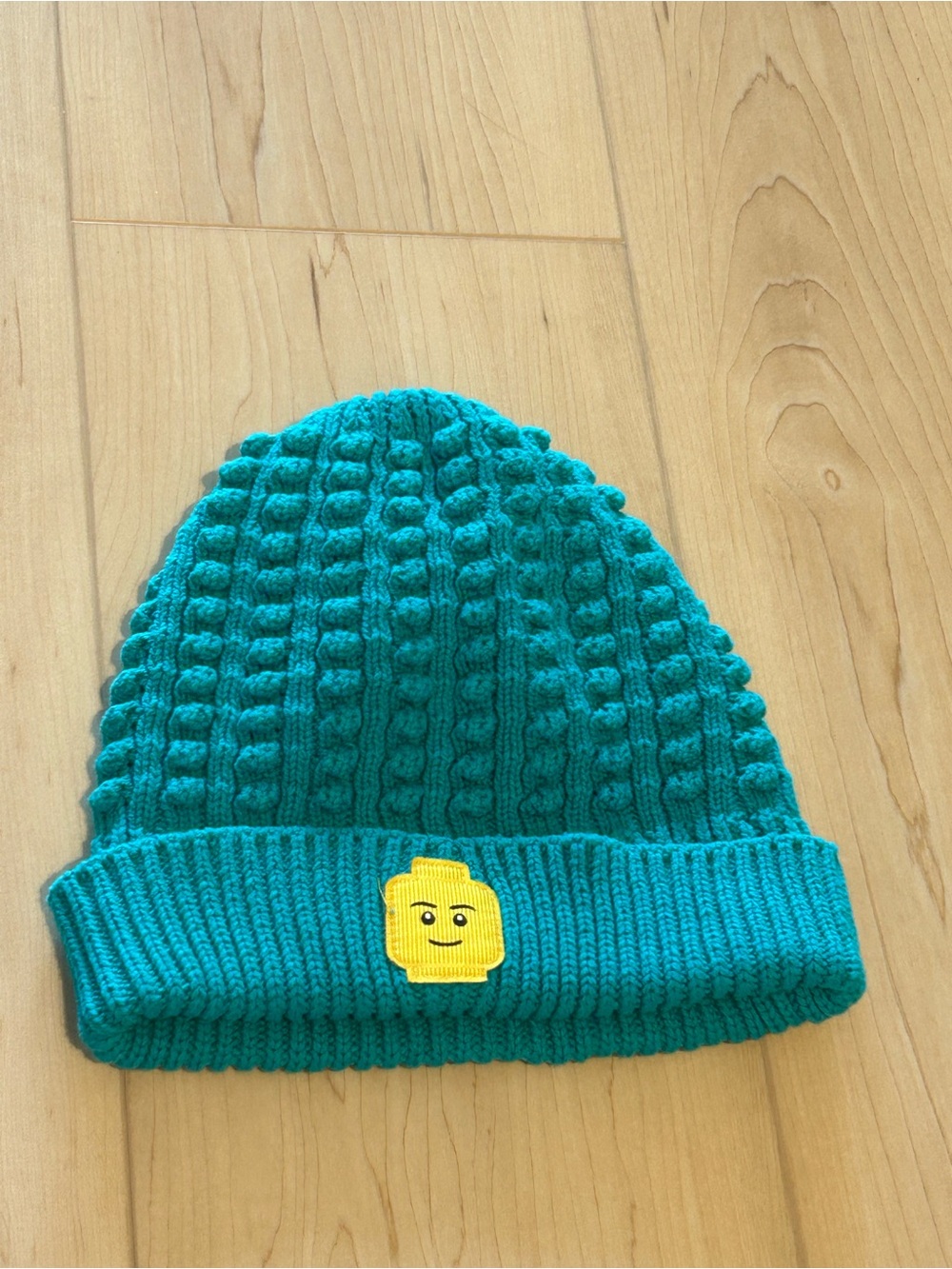 Lego & Target collab teal beanie hat